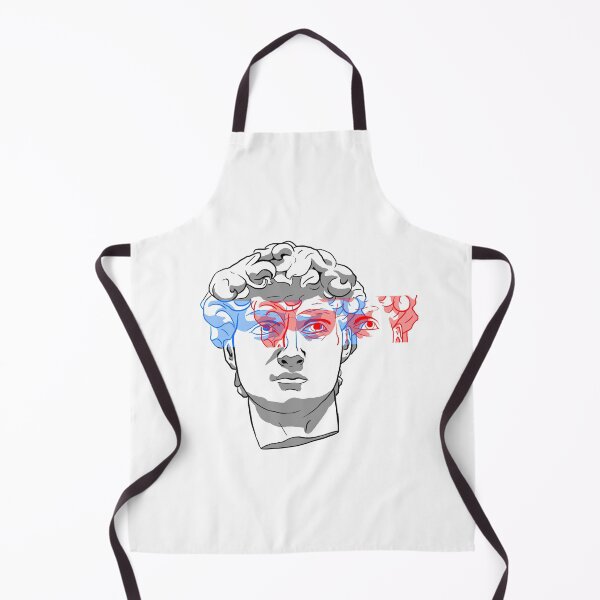 Item preview, 3D Effect Michelangelo's David Head designed and sold by AriMakesArtShop.