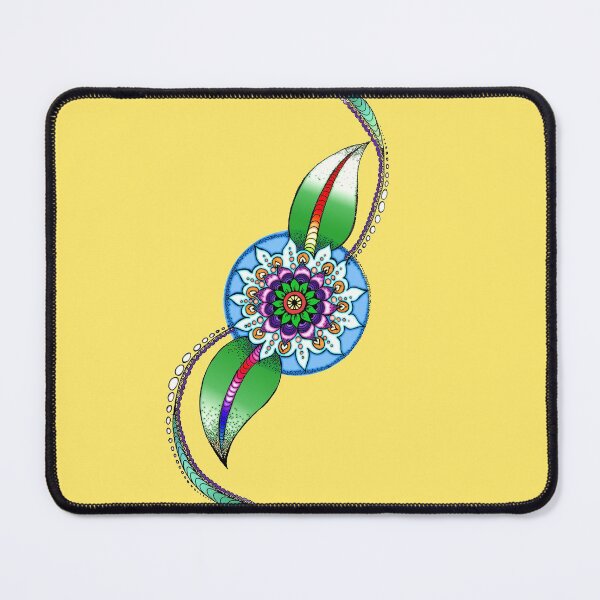 Artikelvorschau, Blumenmandala entworfen und verkauft von autoboxdesign.