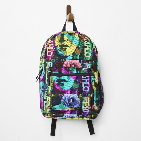Item preview, At the Beach with Frida Portrait (Four Faces) designed and sold by Jorge Santiago Jiménez.