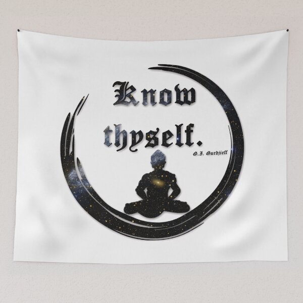 Item preview, Gurdjieff - Know thyself designed and sold by WanderingGraha.