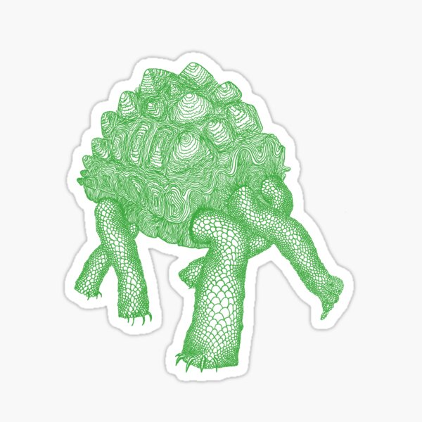 grüne schildkröte Sticker
