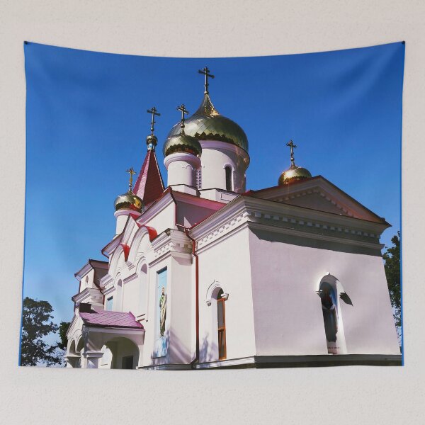 Item preview, Orthodox church with shining domes designed and sold by helenkaiy.