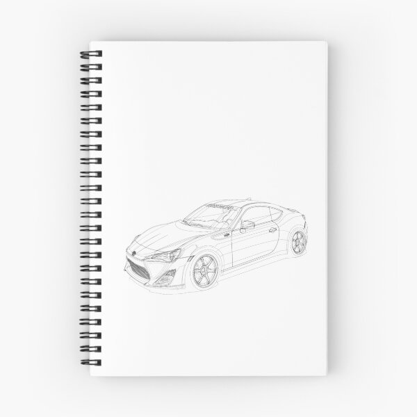 Item preview, GT 86 line art designed and sold by -GrandeArt-.