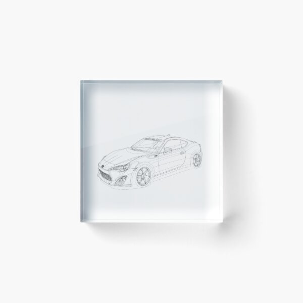 Item preview, GT 86 line art designed and sold by -GrandeArt-.