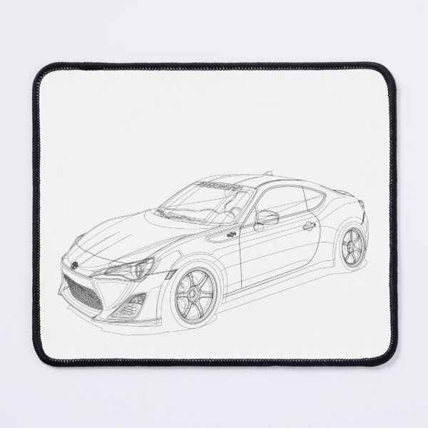 Item preview, GT 86 line art designed and sold by -GrandeArt-.
