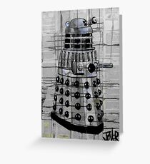 dalek Greeting Card