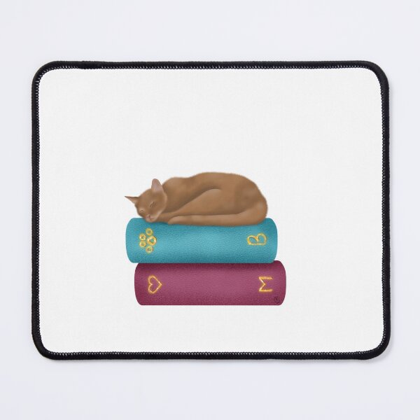 Item preview, Cat Sleeping On Books designed and sold by polimatilda.