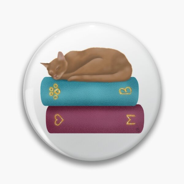 Item preview, Cat Sleeping On Books designed and sold by polimatilda.
