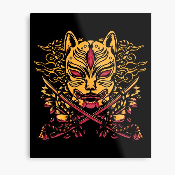 Nine Tailed Fox Metal Prints Redbubble