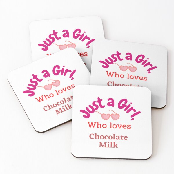 Item preview, Just a girl who loves chocolate milk designed and sold by Designspot2020.
