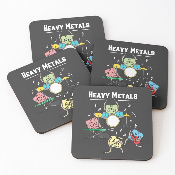 Item preview, Heavy Metals Rock Chemistry Physics Periodic Table of Elements designed and sold by MrEddie10.