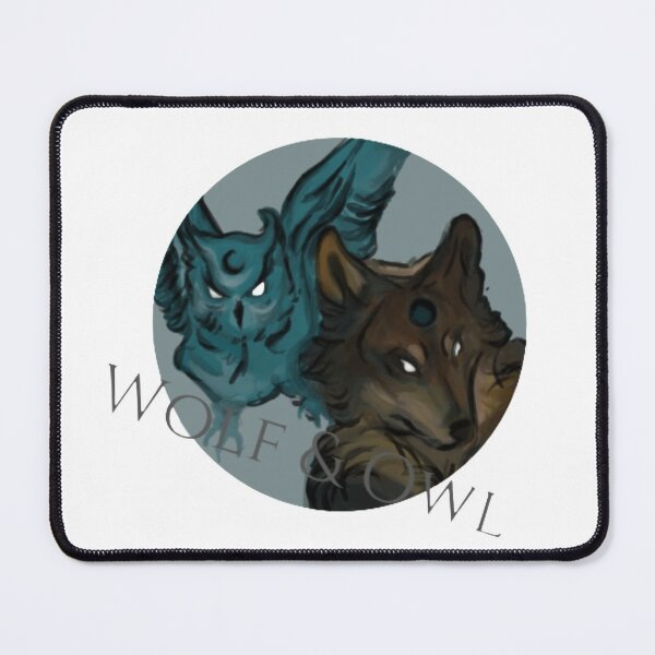 Item preview, Wolf and owl designed and sold by Supipi Weerasinghe.