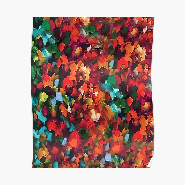 Motifs colorés Poster