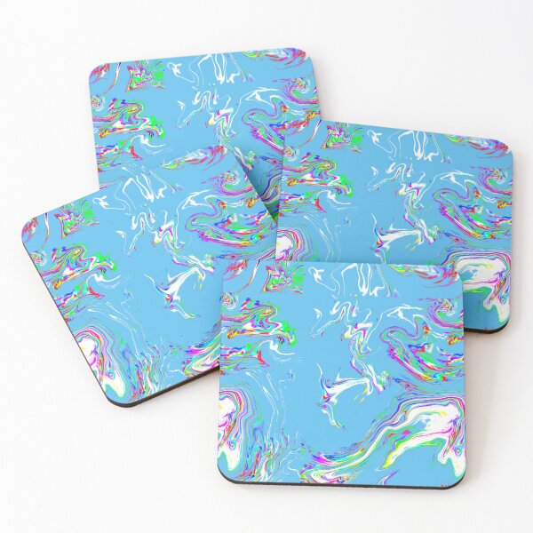 Item preview, Psychedelic Wavy Holographic Glitch Pattern designed and sold by Reelippy.