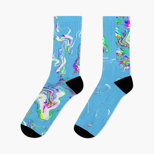 Item preview, Psychedelic Wavy Holographic Glitch Pattern designed and sold by Reelippy.