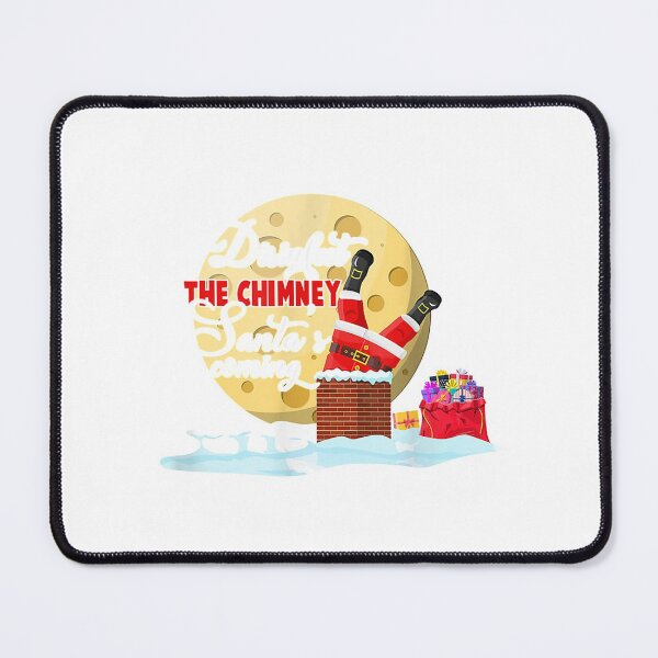 Item preview, Disinfect The Chimney Santa39;s Coming Quarantine Funny Santa T-Shirt designed and sold by AppenzellerBal.