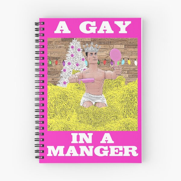 Artikelvorschau, Ein Schwuler in einer Krippe, lustiges, urkomisches queeres, schwules Weihnachtsdesign! (LGBTQ) entworfen und verkauft von loveplasticpam.