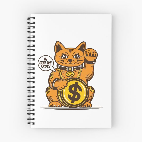 Item preview,  LUCKY Maneki Neko IN GOD WE TRUST designed and sold by Emil1993.
