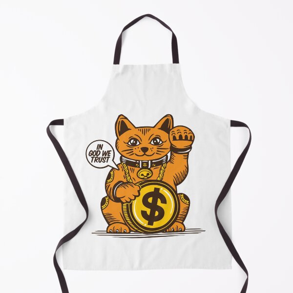 Item preview, LUCKY Maneki Neko IN GOD WE TRUST designed and sold by Emil1993.