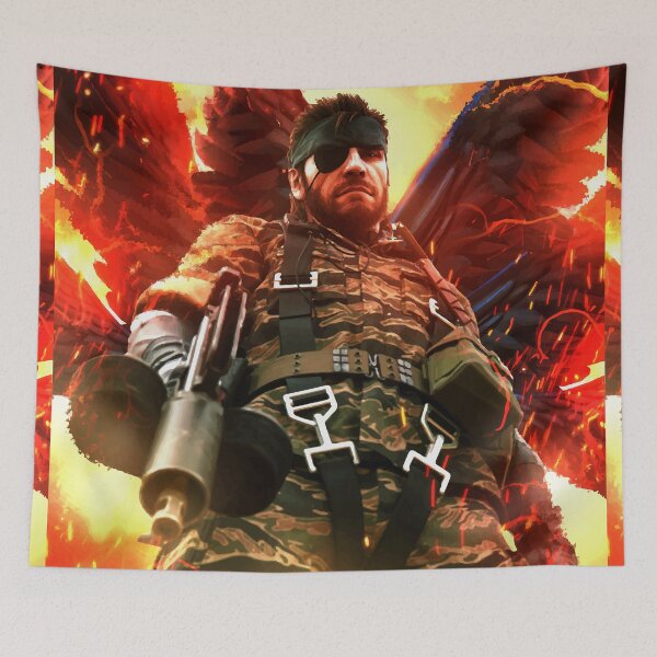 Item preview, metal gear solid 3 naked snake the boss designed and sold by SyanArt.