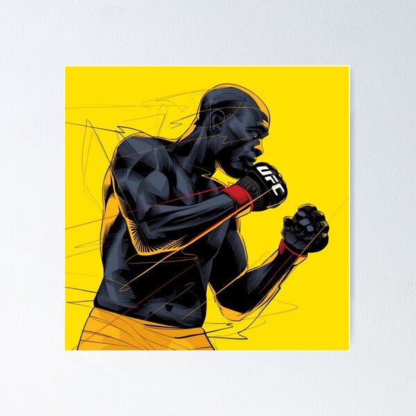 Anderson Spider Silva 4LUVofMMA Poster new MMA wall art