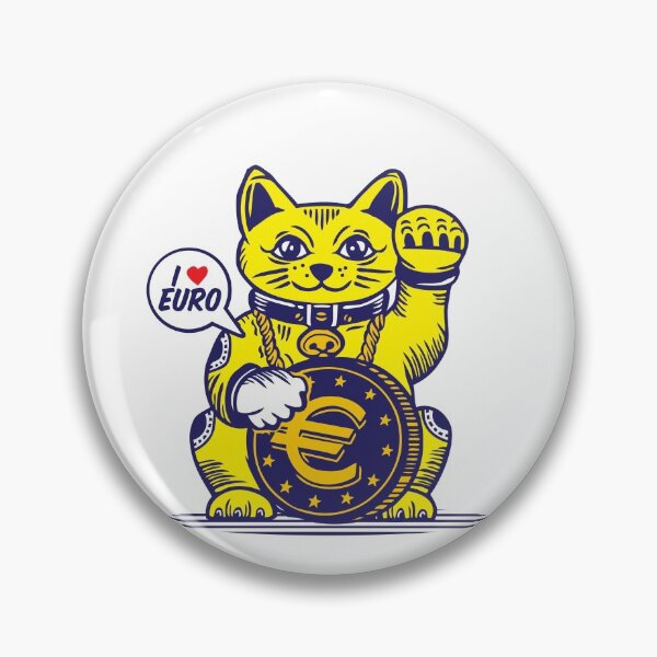 Item preview, LUCKY Maneki Neko I LOVE EURO designed and sold by Emil1993.