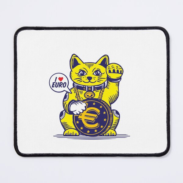 Item preview, LUCKY Maneki Neko I LOVE EURO designed and sold by Emil1993.