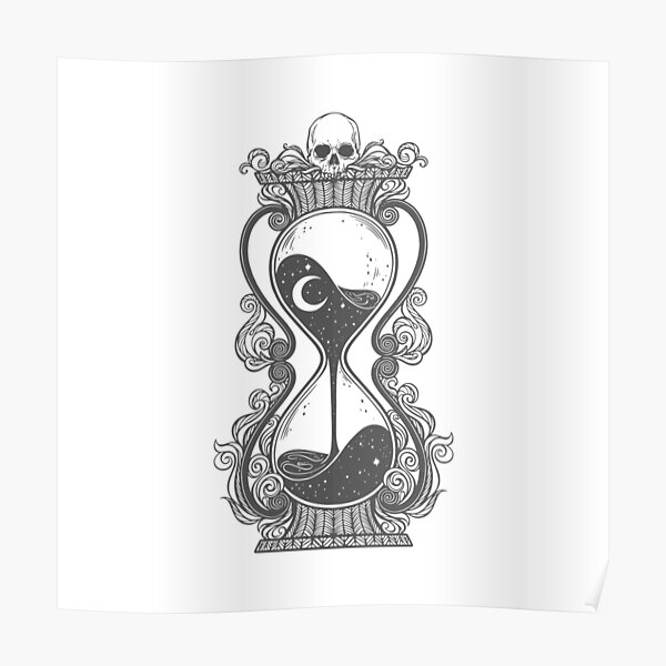 "Celestial Hourglass" Poster for Sale by Ninjakandy | Redbubble