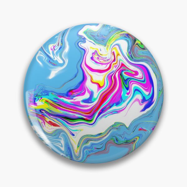 Item preview, Psychedelic Wavy Holographic Glitch Pattern designed and sold by Reelippy.