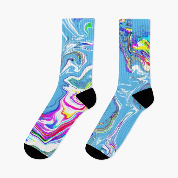 Item preview, Psychedelic Wavy Holographic Glitch Pattern designed and sold by Reelippy.