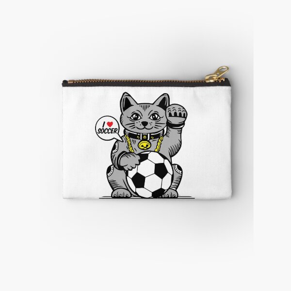 Item preview, LUCKY Maneki Neko I LOVE SOCCER designed and sold by Emil1993.