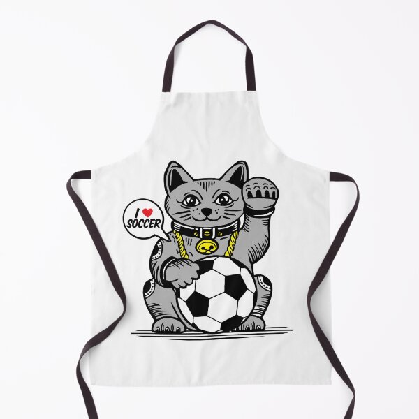 Item preview, LUCKY Maneki Neko I LOVE SOCCER designed and sold by Emil1993.