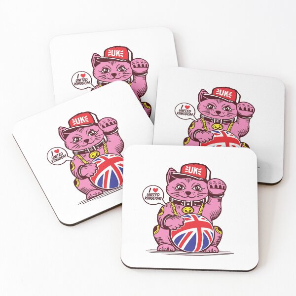 Item preview, LUCKY Maneki Neko I LOVE UK designed and sold by Emil1993.