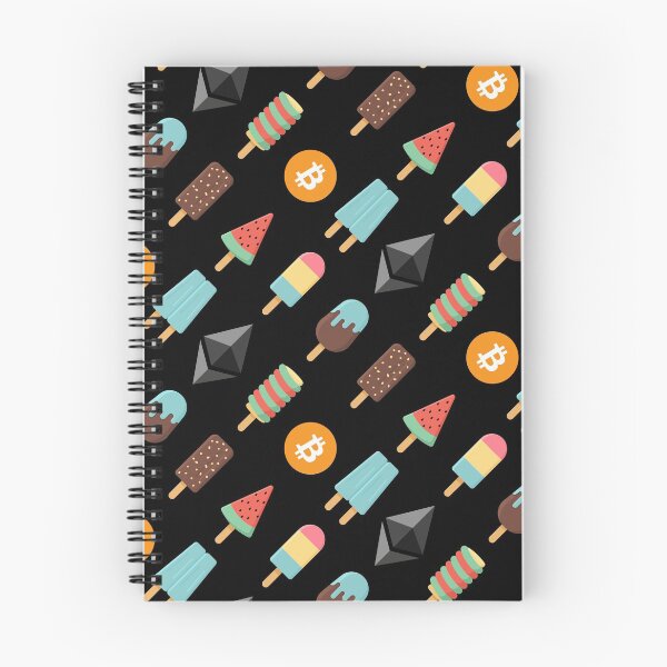 Item preview, Bitcoin Ethereum Ice Cream Dessert - Black designed and sold by johnta17.