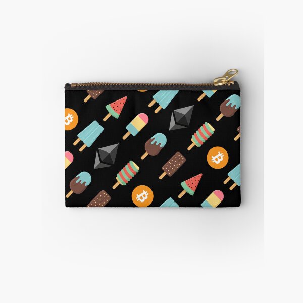 Item preview, Bitcoin Ethereum Ice Cream Dessert - Black designed and sold by johnta17.