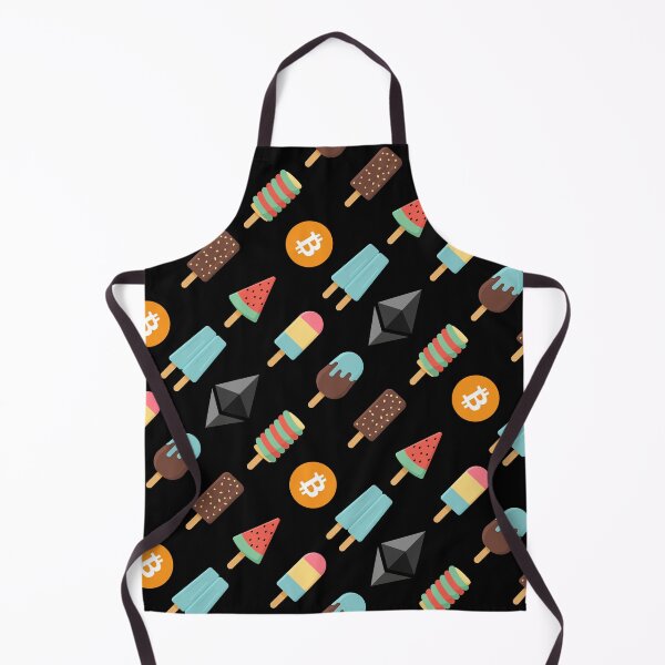 Item preview, Bitcoin Ethereum Ice Cream Dessert - Black designed and sold by johnta17.