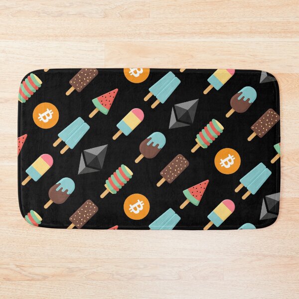 Item preview, Bitcoin Ethereum Ice Cream Dessert - Black designed and sold by johnta17.