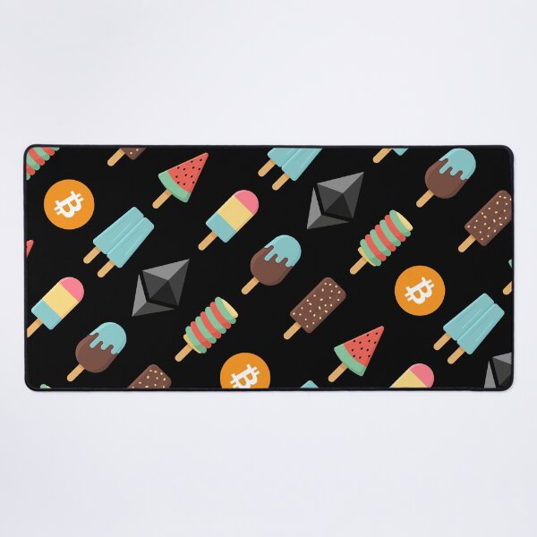 Item preview, Bitcoin Ethereum Ice Cream Dessert - Black designed and sold by johnta17.