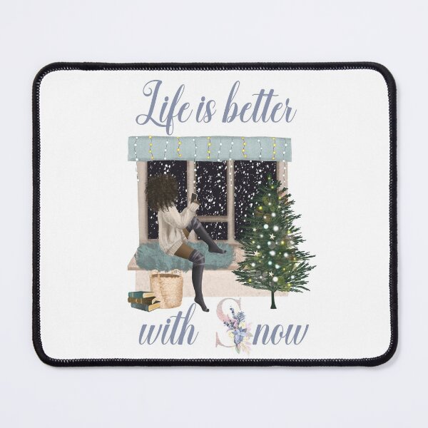 Item preview, Life Is Better With Snow Style 1 (White Background) designed and sold by Wheeler-Styl3.
