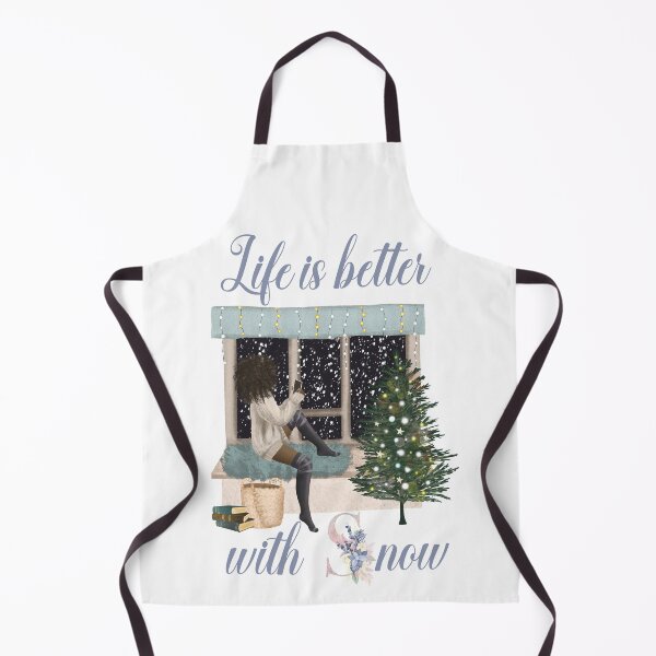 Item preview, Life Is Better With Snow Style 1 (White Background) designed and sold by Wheeler-Styl3.