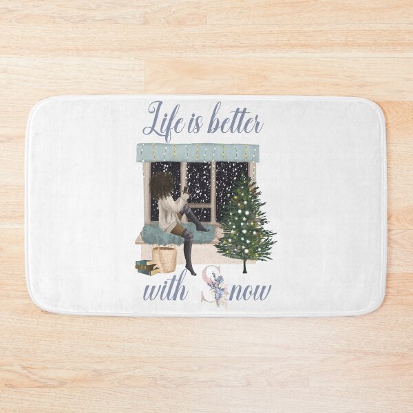 Item preview, Life Is Better With Snow Style 1 (White Background) designed and sold by Wheeler-Styl3.