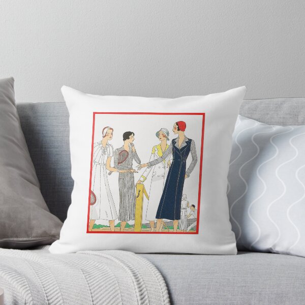 Item preview, Vintage Fashion Drawing Tennis Clothes 1930s designed and sold by lilach-e.