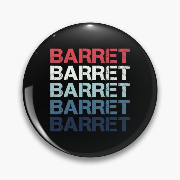Item preview, Barret Name T Shirt - Barret Vintage Retro Barret Name Gift Item Tee designed and sold by rivenburga.