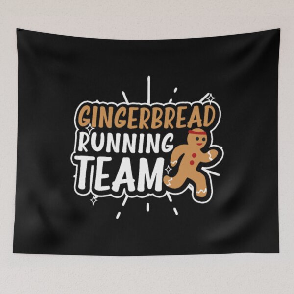 Item preview, Fitness Christmas Gingerbread Running Team Gift designed and sold by hungtopnew.