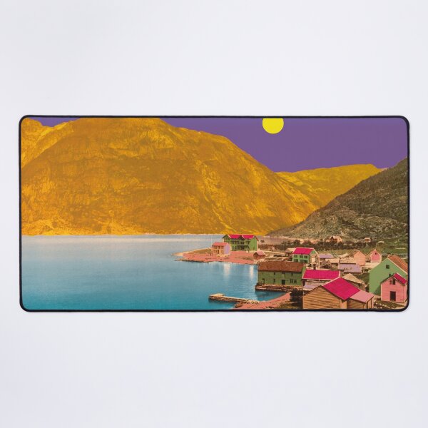 Item preview, beautiful village in Vik Eidfjord Hardanger Fjord, Norway designed and sold by Mauswohn.