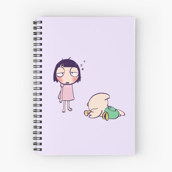 Item preview, I draw sleepy sarah and duck / sarah and duck  designed and sold by RansRoom.