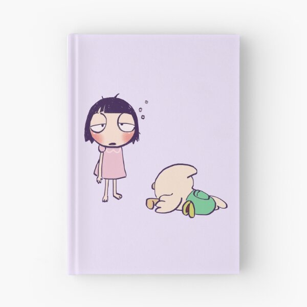 Item preview, I draw sleepy sarah and duck / sarah and duck  designed and sold by RansRoom.