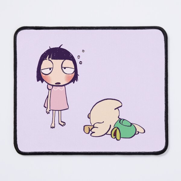 Item preview, I draw sleepy sarah and duck / sarah and duck  designed and sold by RansRoom.