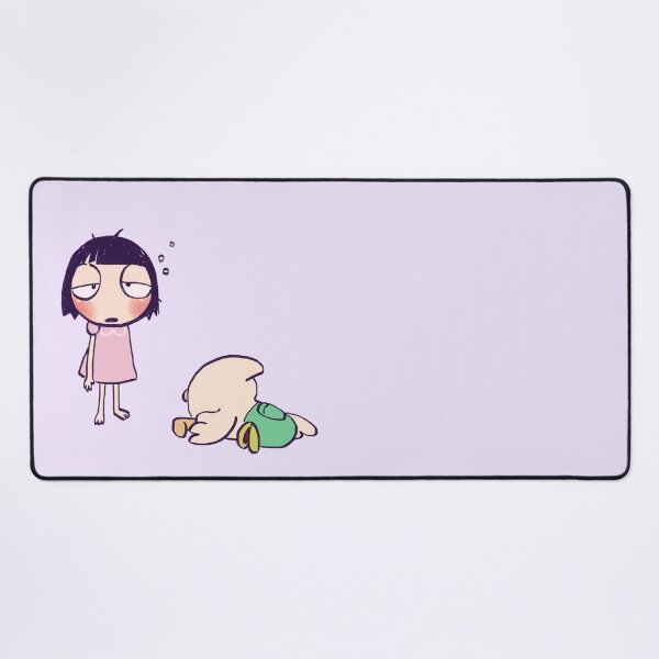 Item preview, I draw sleepy sarah and duck / sarah and duck  designed and sold by RansRoom.