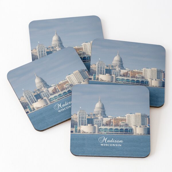 Item preview, Madison, Wisconsin - Beautiful Downtown Madison  designed and sold by leemcnut.
